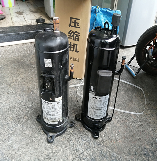 澜沧中央空调压缩机的更换维修